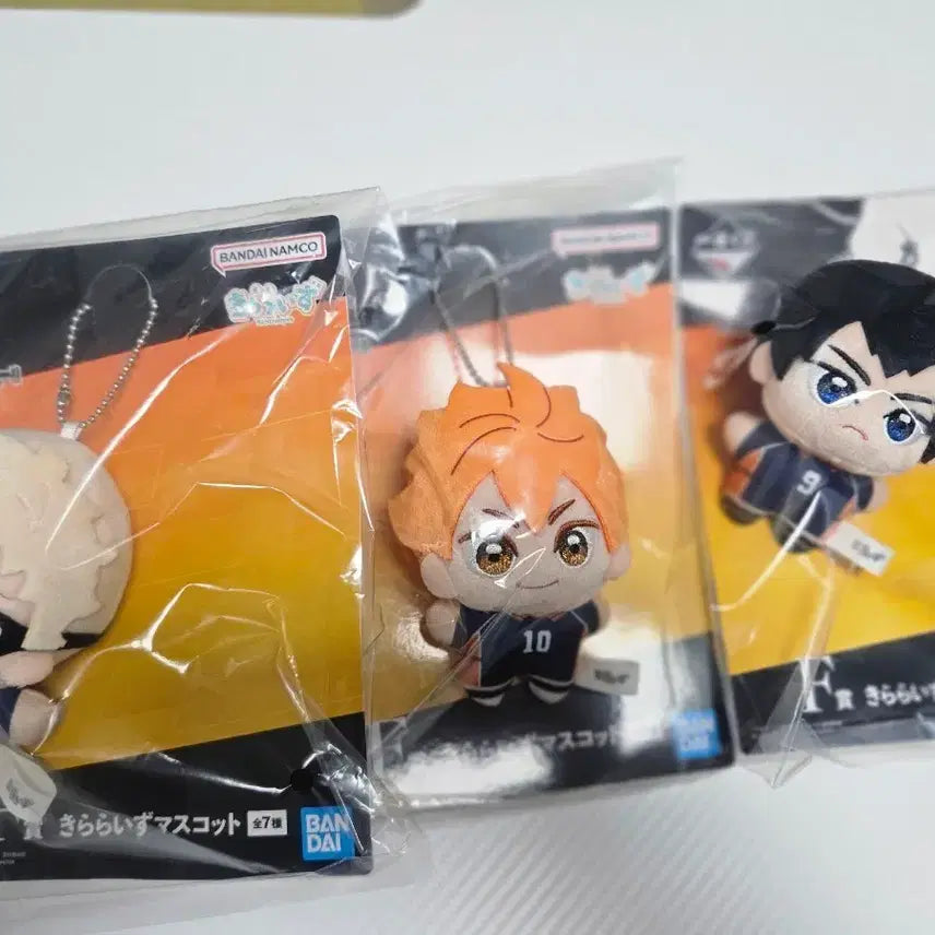 [BUNJANG] Haikyu!! Ichiban Kuji Plush Set / 하이큐!! 이치방쿠지 인형 3종 일괄판매