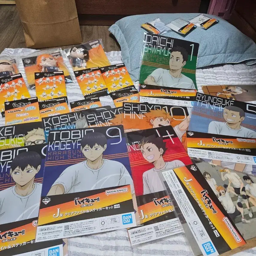 [BUNJANG] Haikyu!! Ichiban Kuji Plush Set / 하이큐!! 이치방쿠지 인형 3종 일괄판매