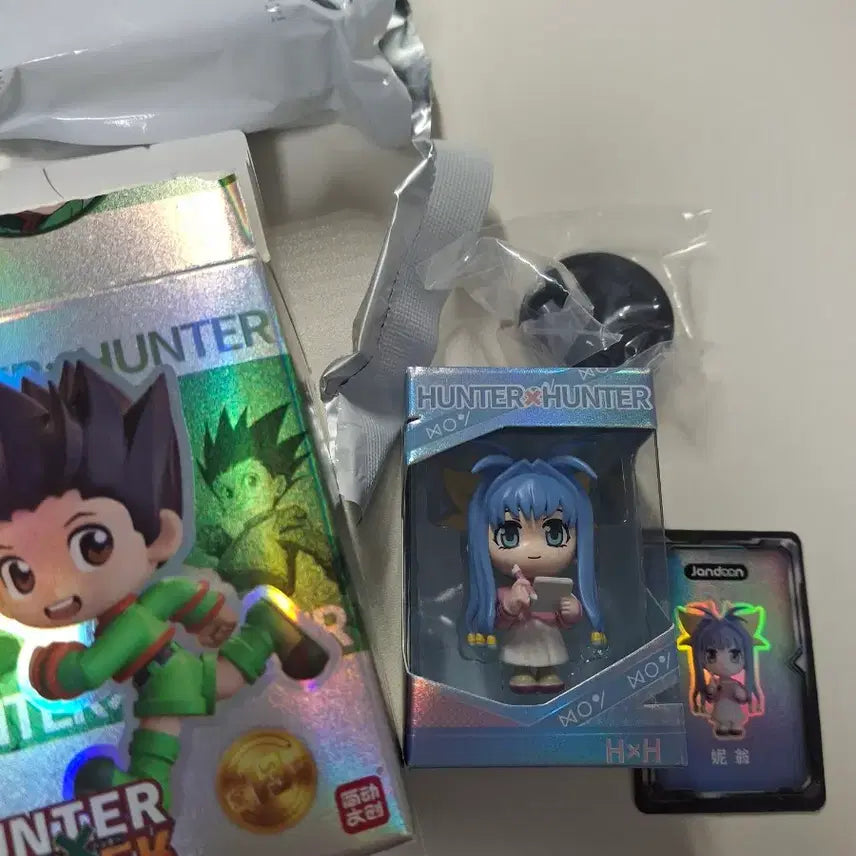 [BUNJANG] Hunter x Hunter Big Ball Figure Killua &amp; Neon Bundle Set / 헌터헌터 빅쌀알 피규어 키르아 네온 일괄 판매