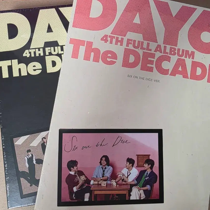 [BUNJANG] DAY6 DECADE First Press Unsealed Album Set (Includes Four-Cut Photo) / 데이식스 데케이드 초판 미개봉 앨범 세트 (네컷포함)