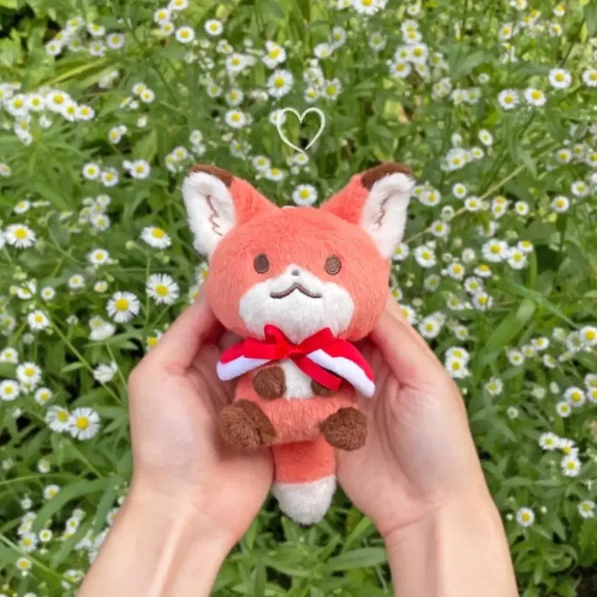 [BUNJANG] Bosongyi Bobosong Fox Keychain Plush / 보송이 보보송 여우 키링인형