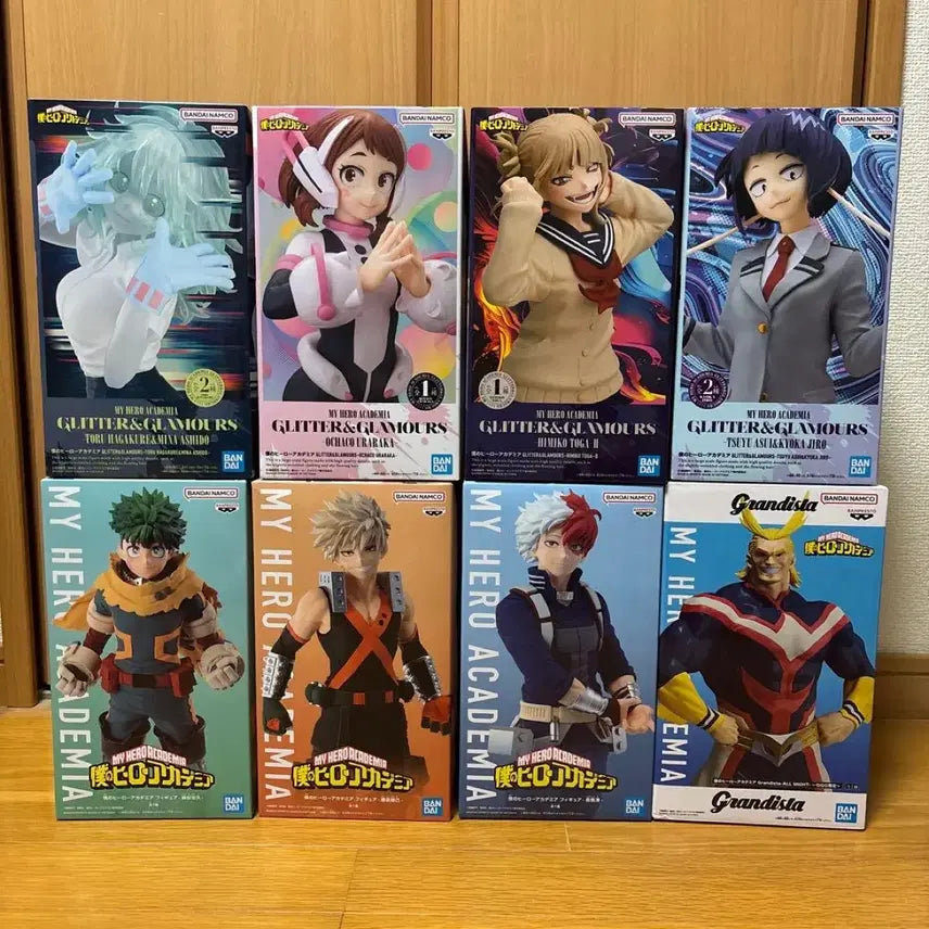 [BUNJANG] My Hero Academia Figure 8 Set Bundle / 나의 히어로 아카데미아 피규어 8종 일괄판매