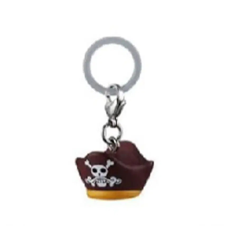 [BUNJANG] Bandai One Piece Pirate King Hat Medallion Keyring / 반다이 원피스 해적왕 모자 메지루시 키링 가챠