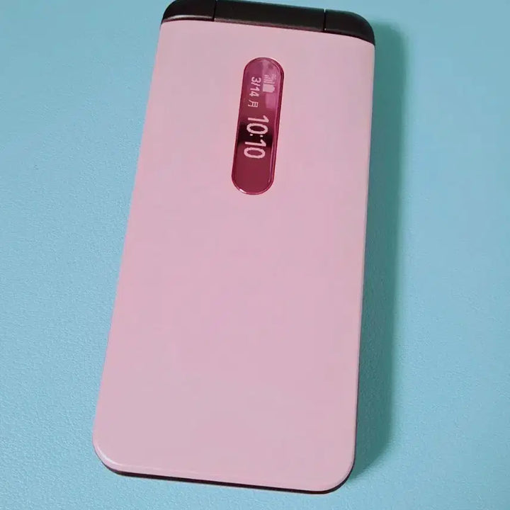 [BUNJANG] Pink Chocolate Mock-up Flip Phone / 일본 폴더폰 핑크초코색 목업폰 모형폰