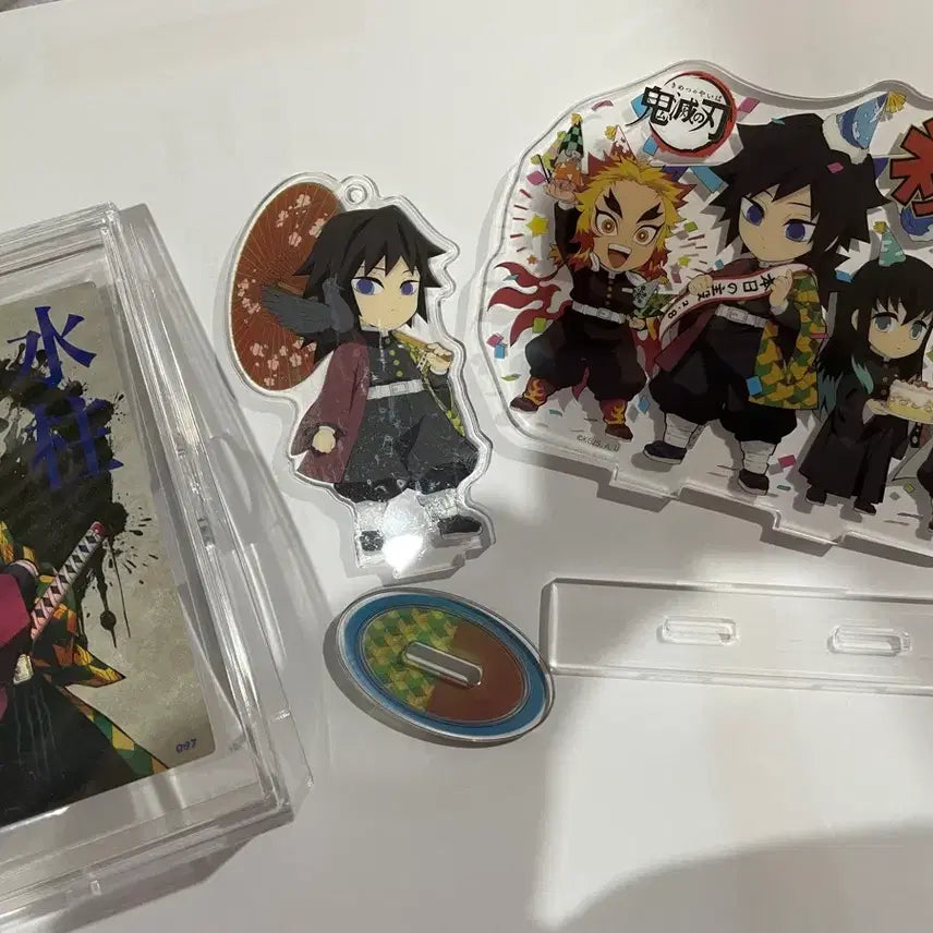 [BUNJANG] Demon Slayer Giyu Acrylic Stand Bundle Set / 기유 아크릴스탠드 판매(일괄)