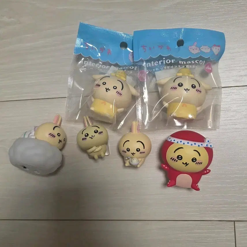 [BUNJANG] Chikawa Usagi Gacha Figure Bundle / 우사기 가챠 피규어 일괄 양도 타코 구름 무드등 치이카와 먼작귀 하치와레