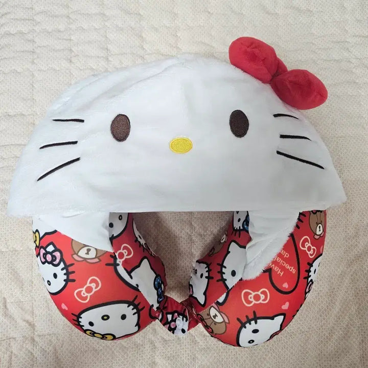 [BUNJANG] Hello Kitty Neck Pillow / 헬로키티 목베개