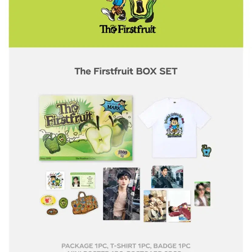 [BUNJANG] NCT Mark The Firstfruit BOX SET 1999 Photocard MD / [미개봉] 마크 박스 세트 The Firstfruit BOX SET 1999 솔로 구 nct 엔시티 127 드림 포카 포토카드 엠디 mark