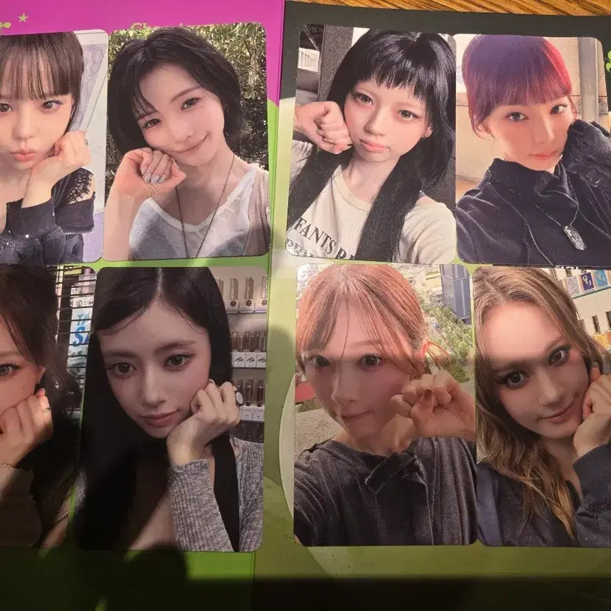 [BUNJANG] NiziU SOUR GRAPES M Countdown Studio Photocard Bundle Set / NIZIU SOUR GRAPES 엠카공방포카 SET