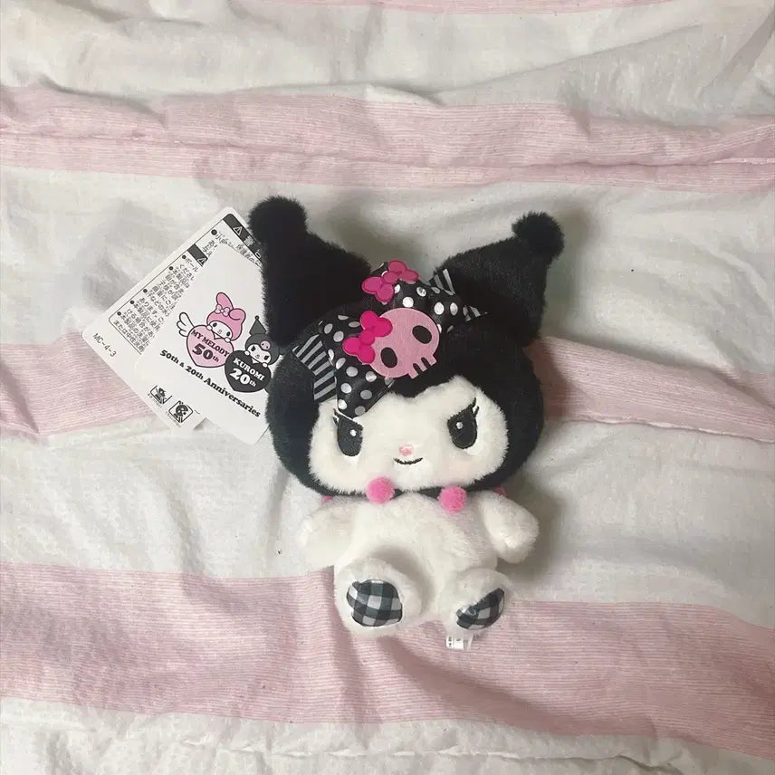 [BUNJANG] Sanrio Kuromi 20th Anniversary Stuffed Doll / 쿠로미 산리오 20주년 기념 인형