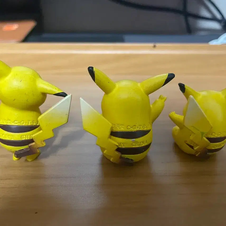 [BUNJANG] Pikachu Moncolle Figure 3 Types Set / 피카츄 몬코레 피규어 3종