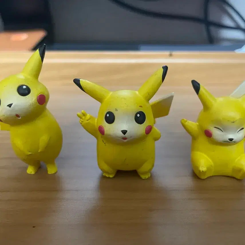 [BUNJANG] Pikachu Moncolle Figure 3 Types Set / 피카츄 몬코레 피규어 3종