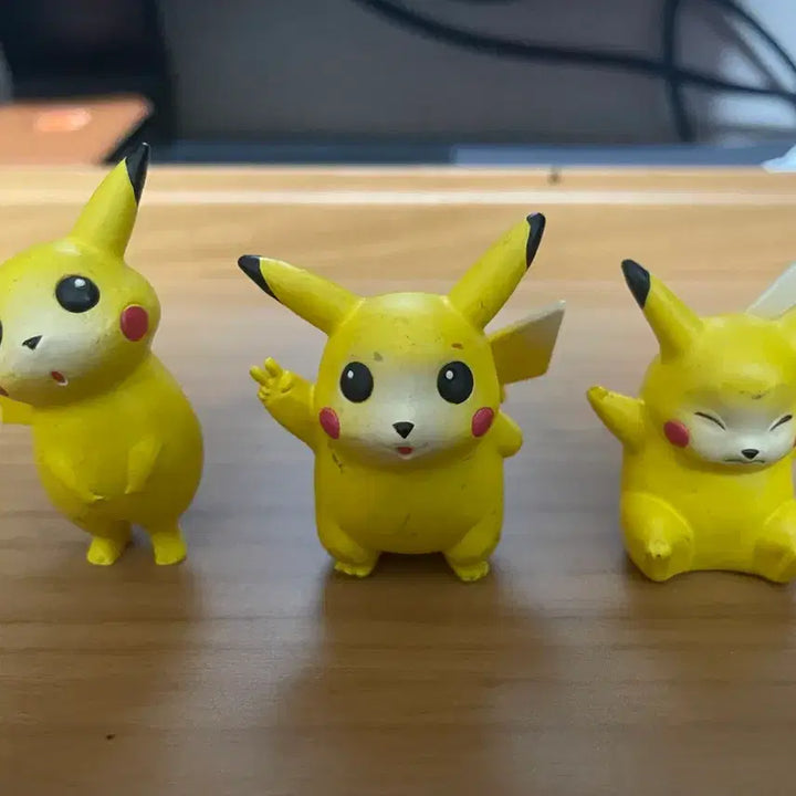 [BUNJANG] Pikachu Moncolle Figure 3 Types Set / 피카츄 몬코레 피규어 3종
