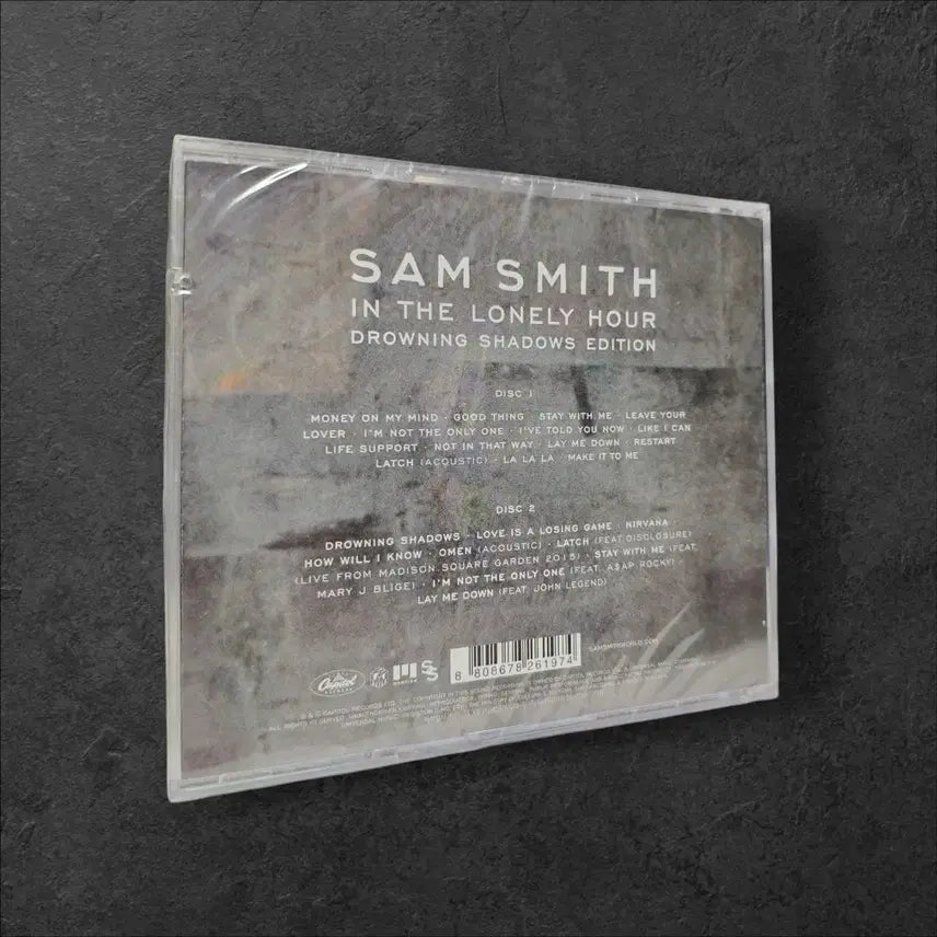 [BUNJANG] Sam Smith In The Lonely Hour Shadow Edition 2CD (Sealed) / 샘스미스 1집 섀도우 에디션 CD 2CD 미개봉 Sam Smith