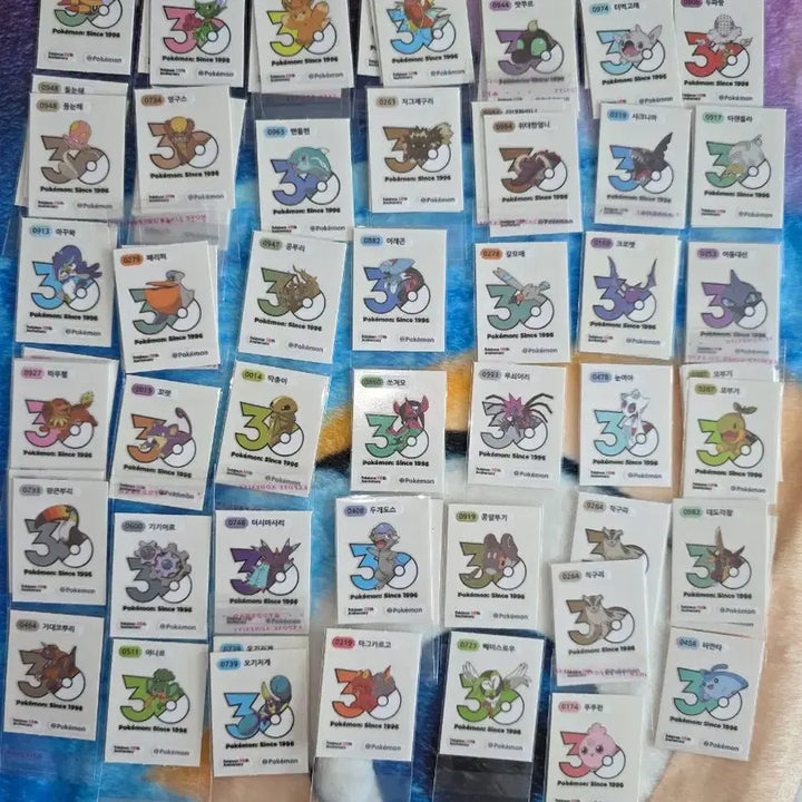 [BUNJANG] Pokemon Stickers Bundle / 1013포켓몬띠부씰판매