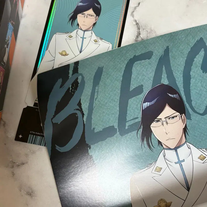 [BUNJANG] Bleach Ishida Uryu Collaboration Cafe Poster Ticket Bundle Set / 블리치 콜라보카페 이시다 우류 포스터 티켓 일괄