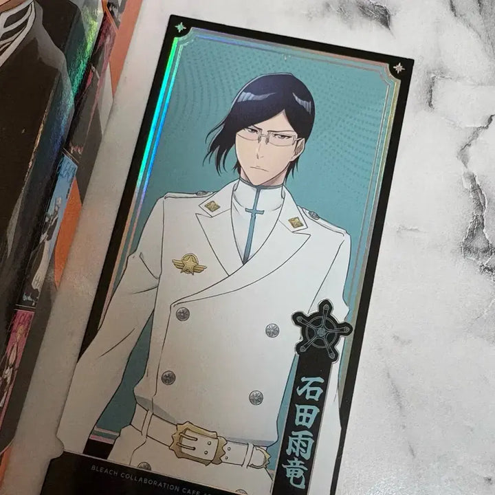 [BUNJANG] Bleach Ishida Uryu Collaboration Cafe Poster Ticket Bundle Set / 블리치 콜라보카페 이시다 우류 포스터 티켓 일괄