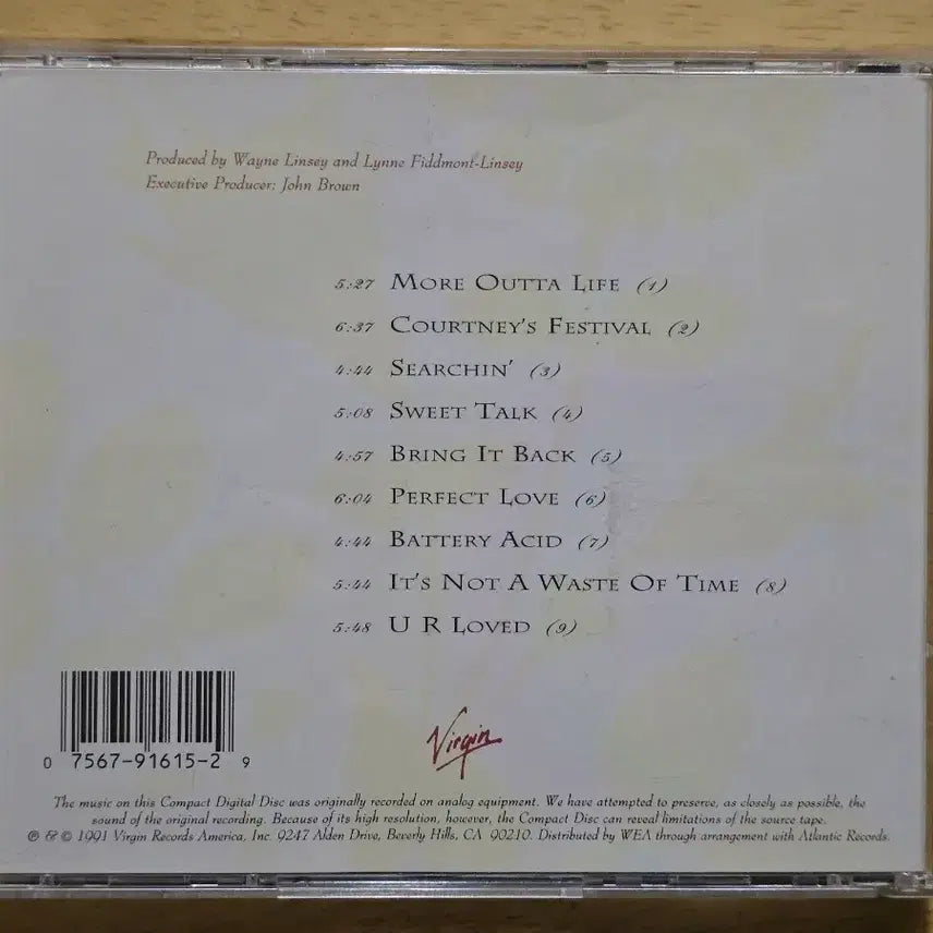 [BUNJANG] Linsey Perfect Love US CD / CD 음반 Linsey 린시 - Perfect Love 미국반