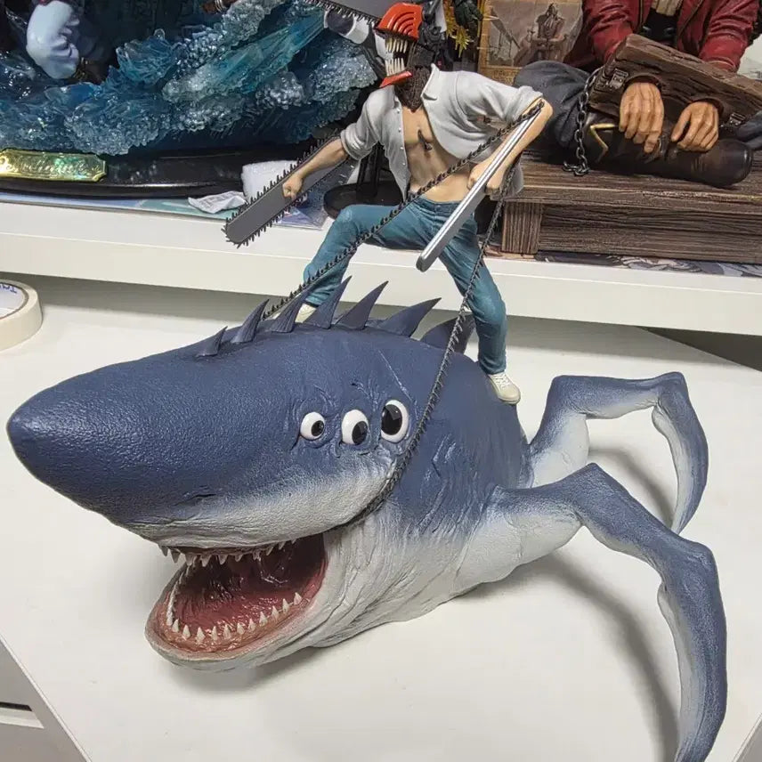 [BUNJANG] Chainsaw Man Denji &amp; Beam Last One Figure / 체인소맨 라스트원 덴지&amp;빔 피규어