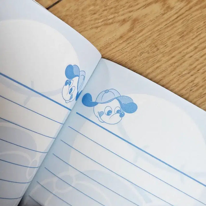 [BUNJANG] Kkoma Ttora Moby Dog Notebook / [고전문구] 꼬마또래 모비독 Moby Dog 공책