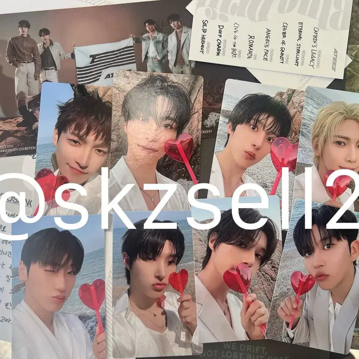 [BUNJANG] ATEEZ 8th Anniversary Exhibition : Blue Drift Welcome Kit / 에이티즈 8주년 전시회 블루 드리프트 입장 웰컴키트 ATEEZ 8th Anniversary Exhibition : Blue Drift