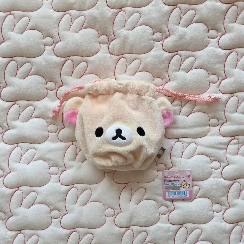 [BUNJANG] Rilakkuma Korilakkuma Pouch / 고전 코리락쿠마 조리개파우치(2013)