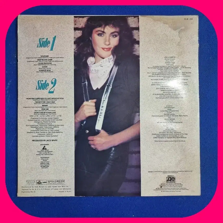 [BUNJANG] Laura Branigan LP / 로라 브라니건 Branigan . LP.EX+/NM