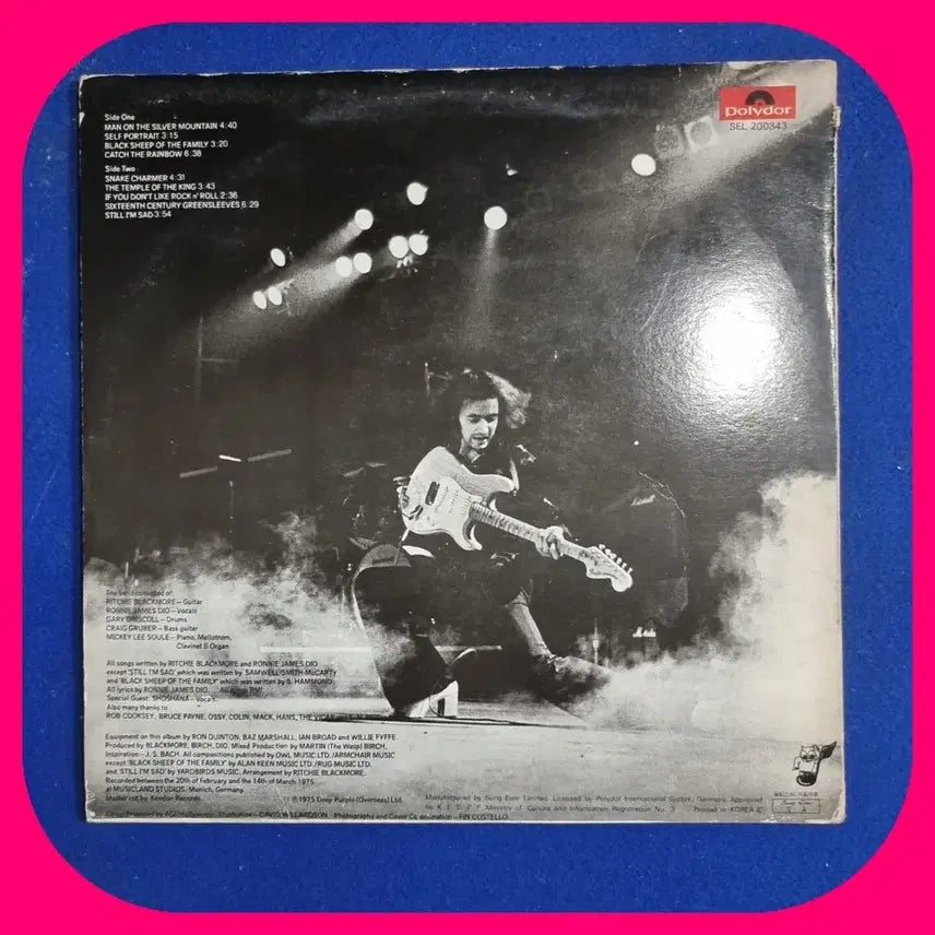 [BUNJANG] Rainbow Ritchie Blackmore LP / 레인보우 리치 블랙모어 LP.NM-/NM