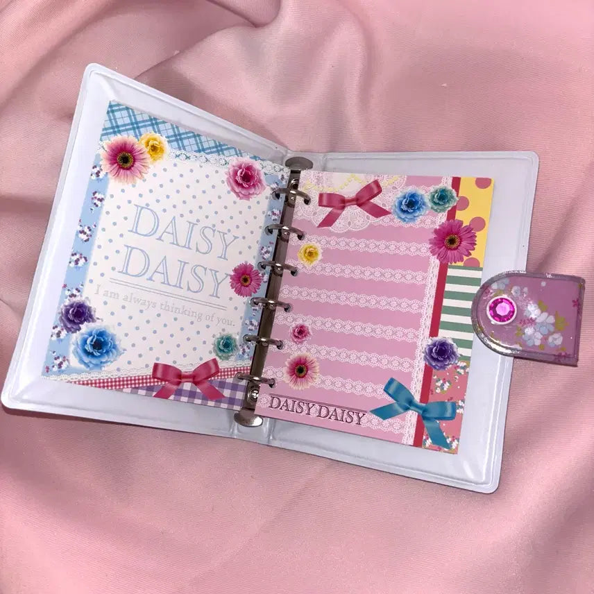 [BUNJANG] Heisei Sticker Seal Binder Diary A7 / 헤이세이 스티커 씰 바인더 다이어리 a7고전문구스티커북레트로수첩빈티지