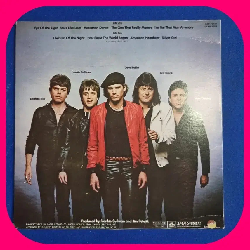 [BUNJANG] Survivor LP (Mint Condition) / 서바이버LP.NM/NM