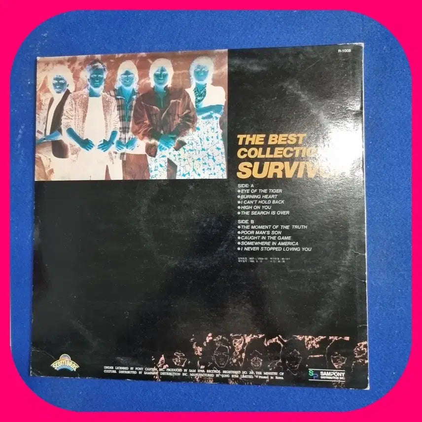 [BUNJANG] Survivor Best Collection LP / 서바이버 베스트 컬렉션 LP.NM-/NM
