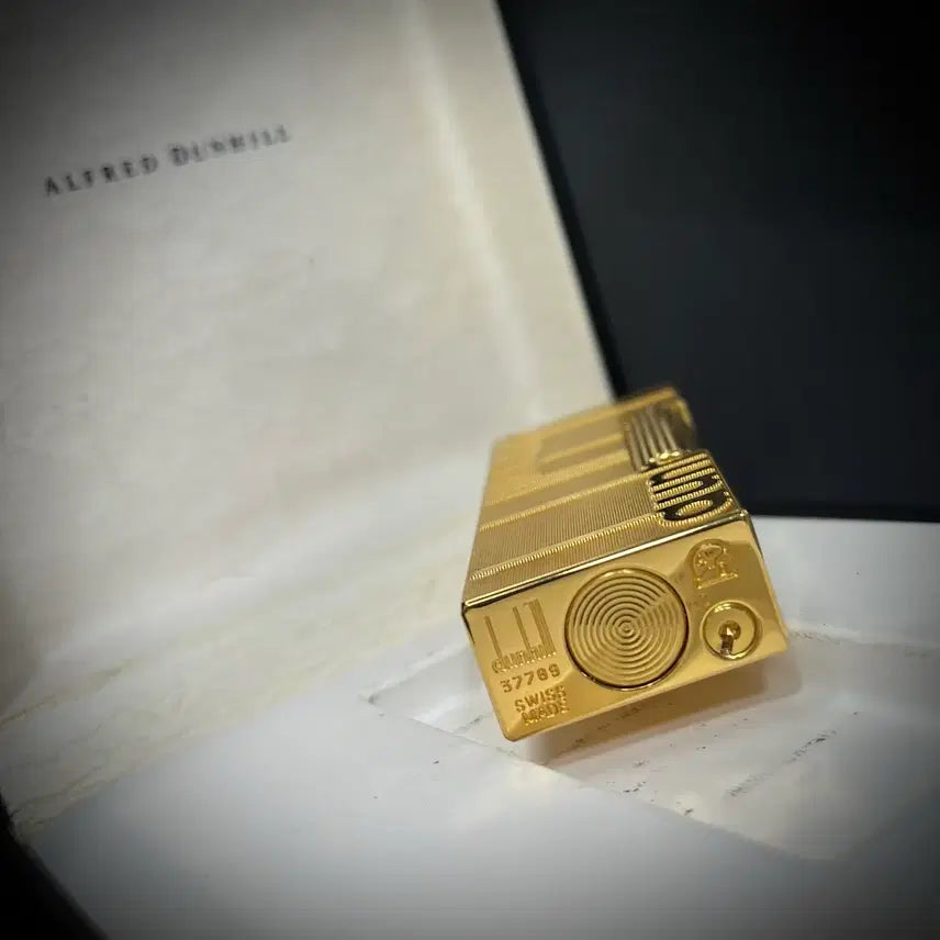 [BUNJANG] Dunhill Gold Plated Lighter / dunhill 던힐라이터 라이타 금장라이터 던힐