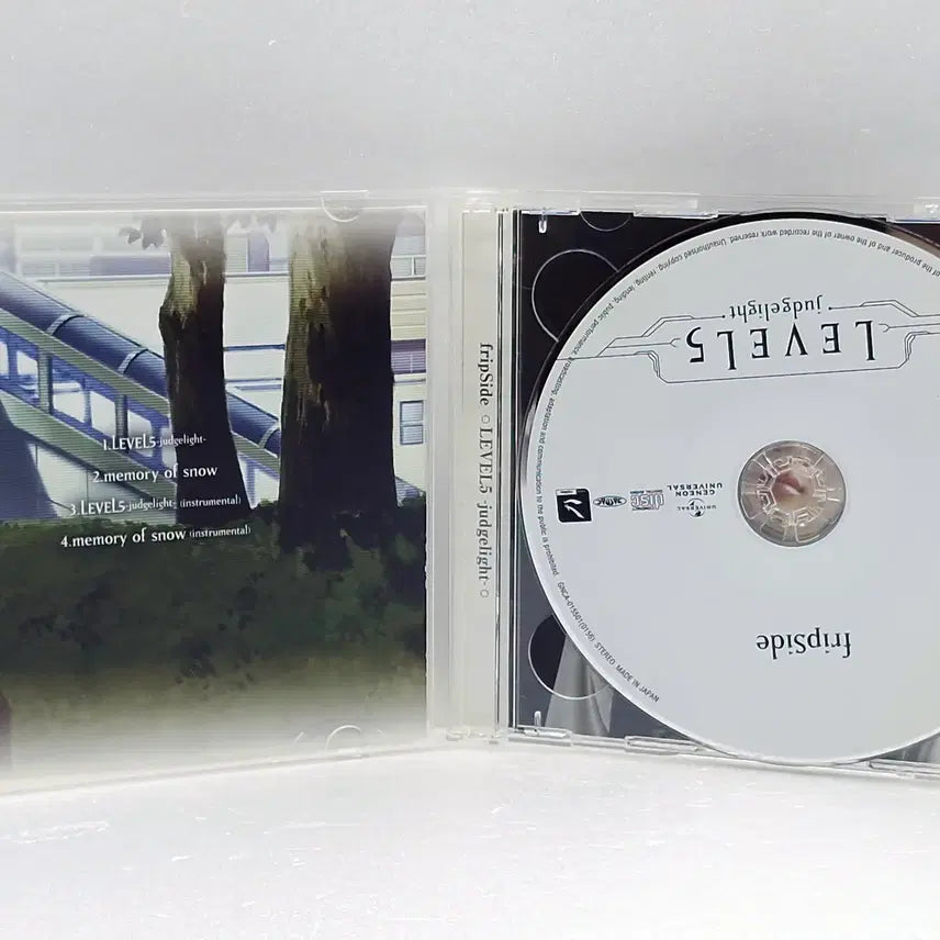 [BUNJANG] fripSide "LEVEL5 -Judgelight-" Single / OST 어떤 과학의 초전자포 OP LEVEL5 judgelight fripSide(ETC1281)