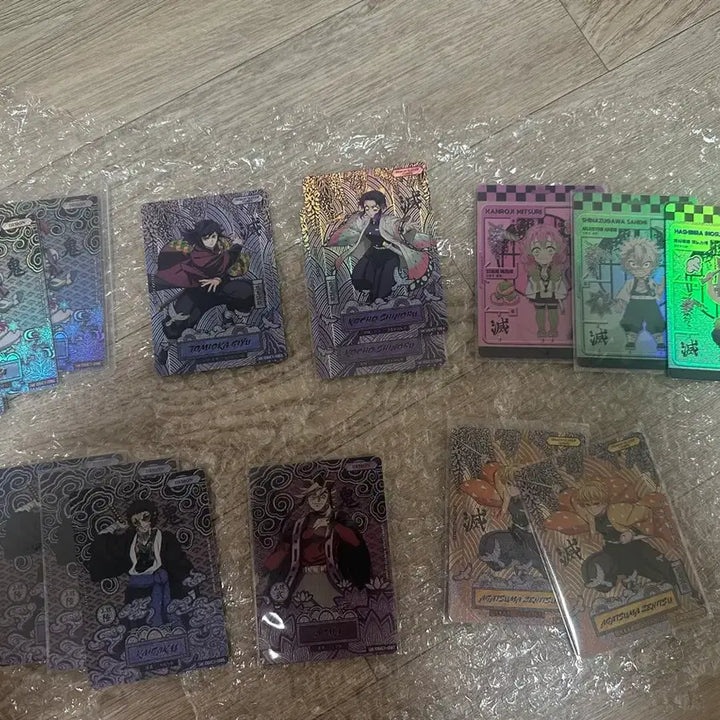[BUNJANG] Demon Slayer Map Universe Card Bundle / 맵니버스 귀멸의 칼날 일괄팝니다