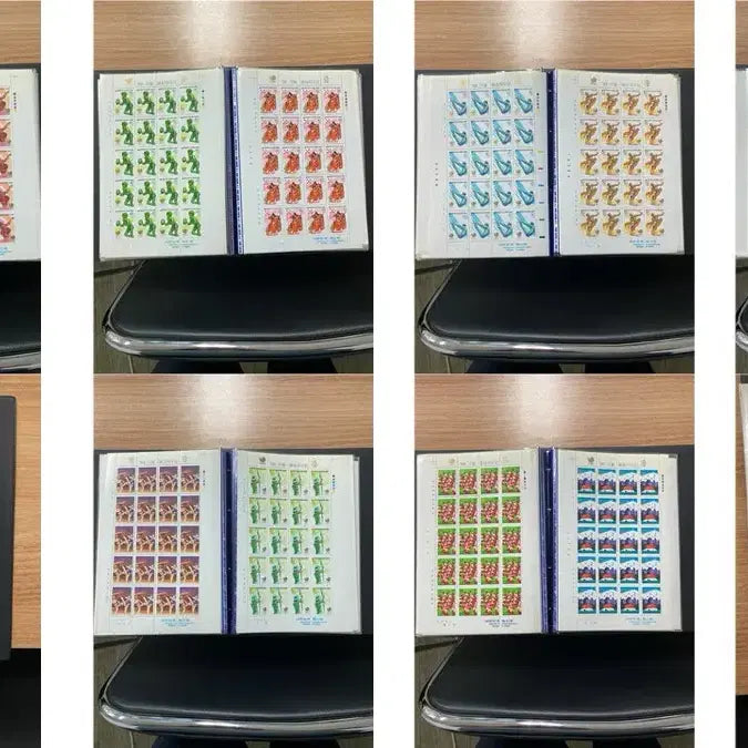 [BUNJANG] 1988 Seoul Olympics Commemorative Stamp Full Sheet Set (32 Types) / 1988년 서울 올림픽 기념 우표 전지 풀세트 32종