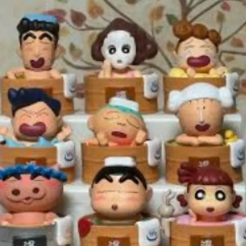 [BUNJANG] Crayon Shin-chan Bath Figure / 짱구는 못말려 목욕 피규어