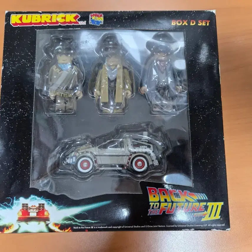 [BUNJANG] Kubrick Back to the Future 3 The Original Box D Set / 큐브릭 백 투 더 퓨처 3 디 오리지널 박스 D 세트
