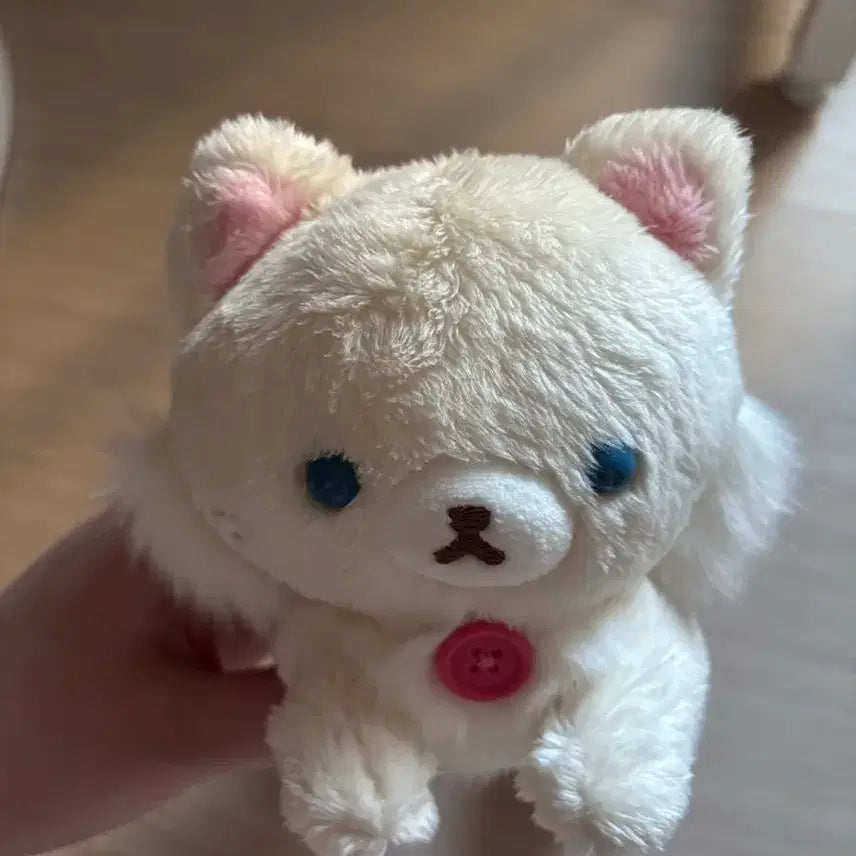 [BUNJANG] Rilakkuma Korilakkuma Button Cat Plush / 코리락쿠마 단추 고양이 인형