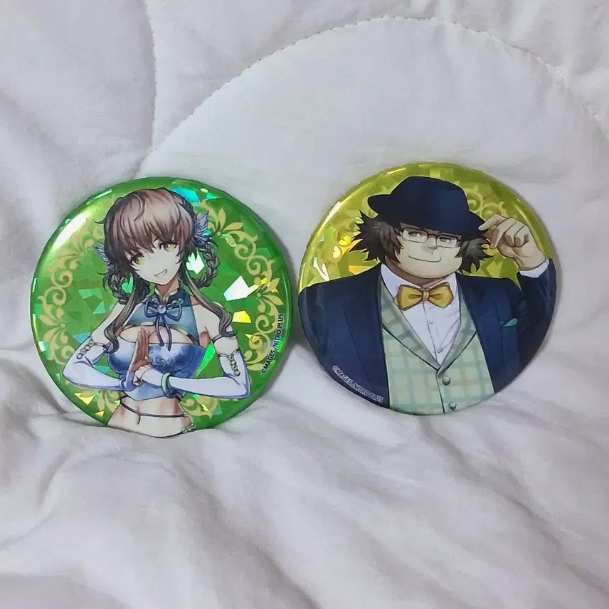 [BUNJANG] Steins;Gate Badge Bundle (Darru, Suzuha) / 슈타인즈게이트 뱃지 다루,스즈하 일괄