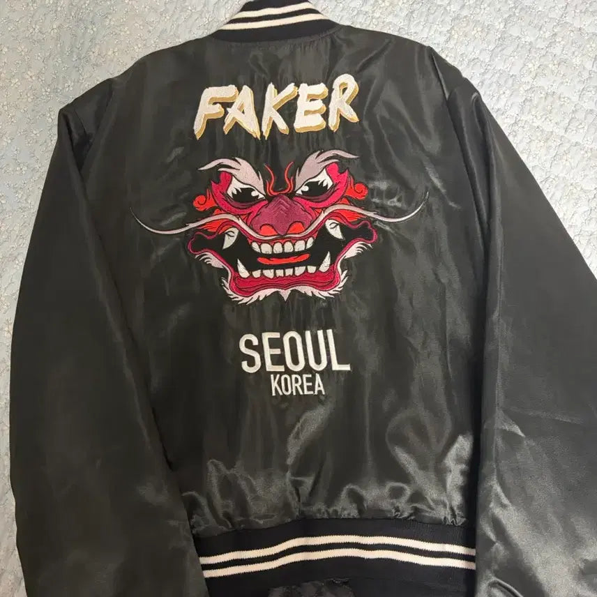 [BUNJANG] T1 Faker Demon King Jacket XL / T1 페이커 데몬킹 자켓 XL