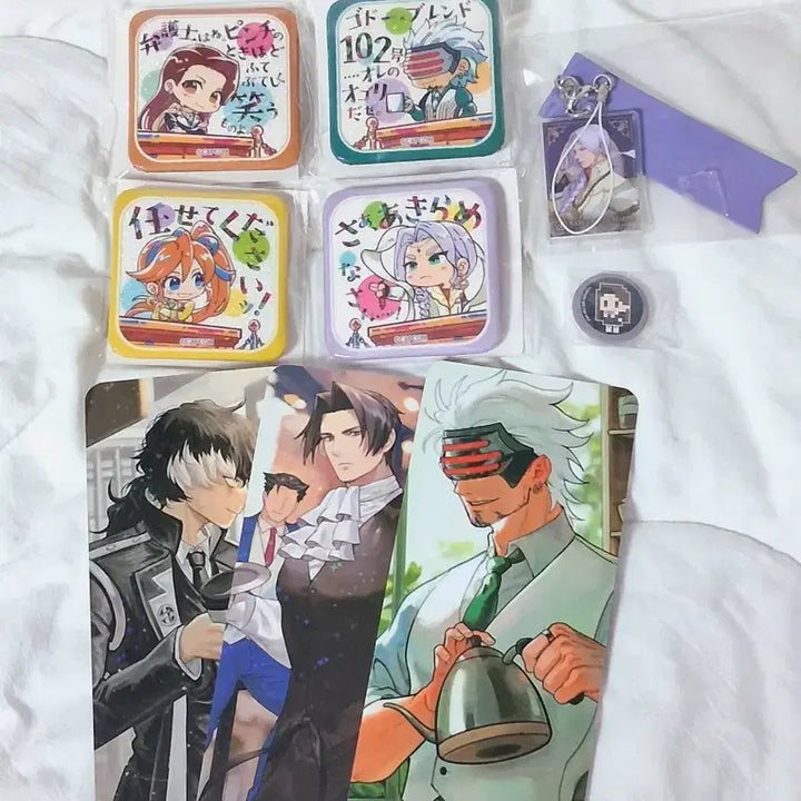 [BUNJANG] Ace Attorney Merchandise Bundle Set / 역전재판 굿즈 일괄