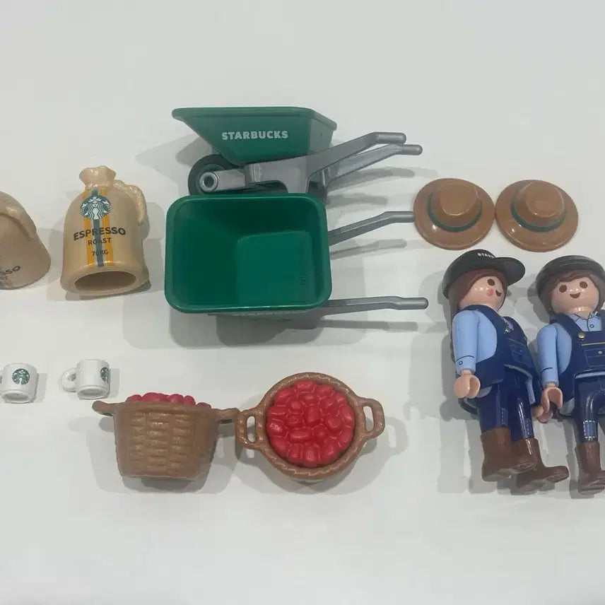 [BUNJANG] Playmobil Starbucks Couple Set / 플레이모빌 스타벅스 커플