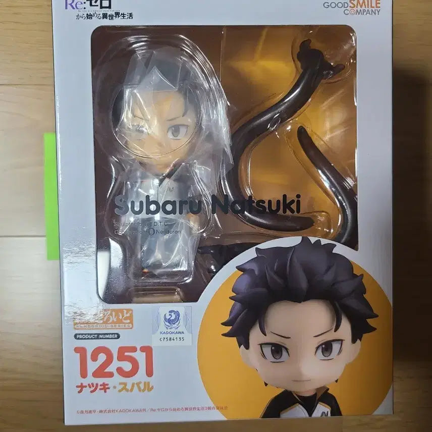 [BUNJANG] Nendoroid Re:Zero Natsuki Subaru / 넨도로이드 리제로 나츠키 스바루