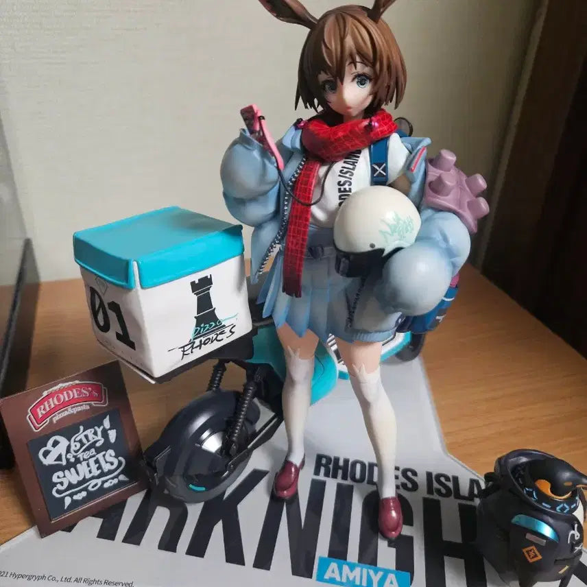 [BUNJANG] HobbyMax Arknights Amiya Apprentice Messenger DX Figure / 하비맥스 명일방주 견습전달자 아미야 DX 개봉 양품