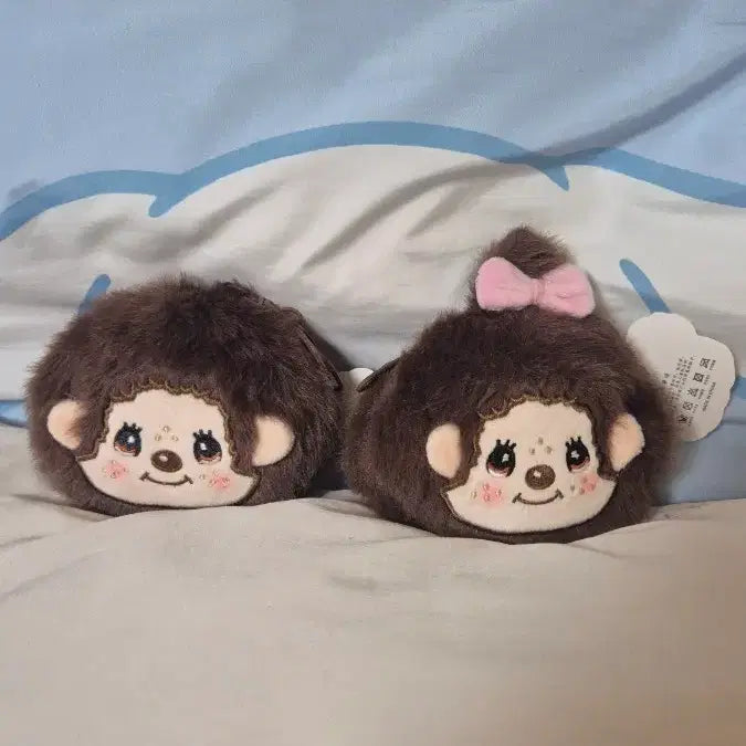 [BUNJANG] Monchhichi Wallet Keyring Set - New / 몬치치지갑키링세트 새상품