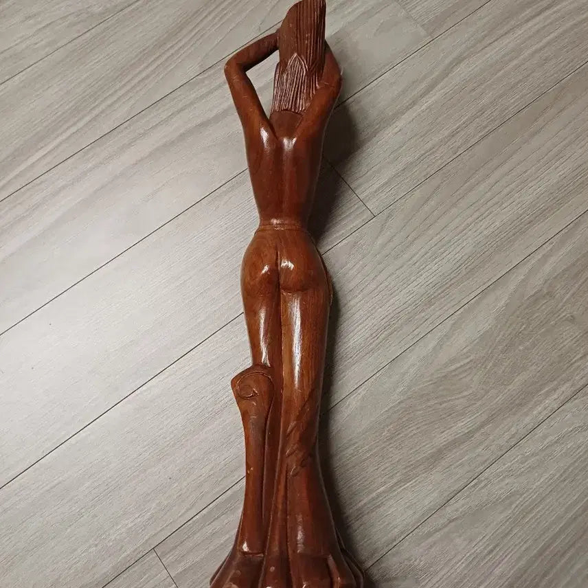 [BUNJANG] Thai Wooden Figurine / 나무조각 여인상