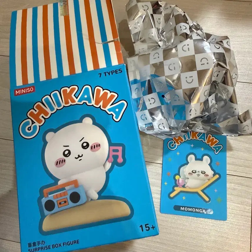 [BUNJANG] Chiikawa Mini So Summer Figure Momonga / 치이카와 미니소 여름피규어 모몽가