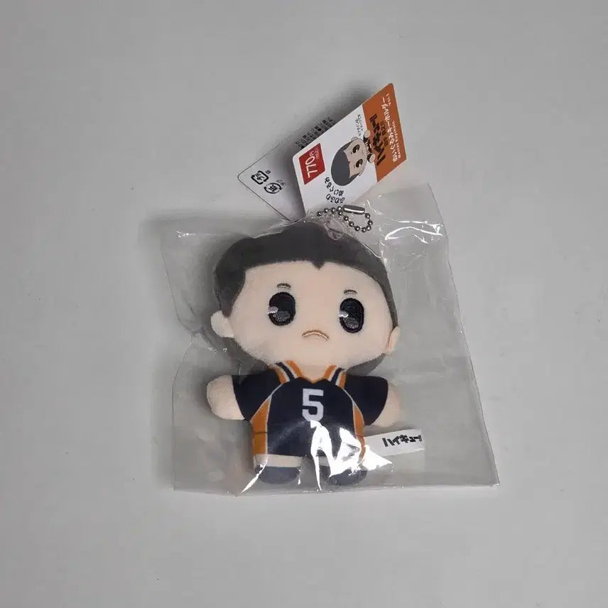 [BUNJANG] Haikyuu!! Tanaka Ryunosuke Plush Keychain / 하이큐 타나카 류노스케 누이 키링