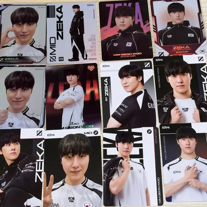 [BUNJANG] Zeca Photocard Bundle Set / 제카 테레카 아시안게임 포토카드