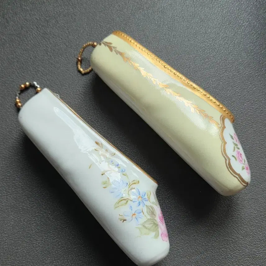 [BUNJANG] Vintage Glass Slipper Object / 빈티지 유리 오브제 미니 유리구두 슈주